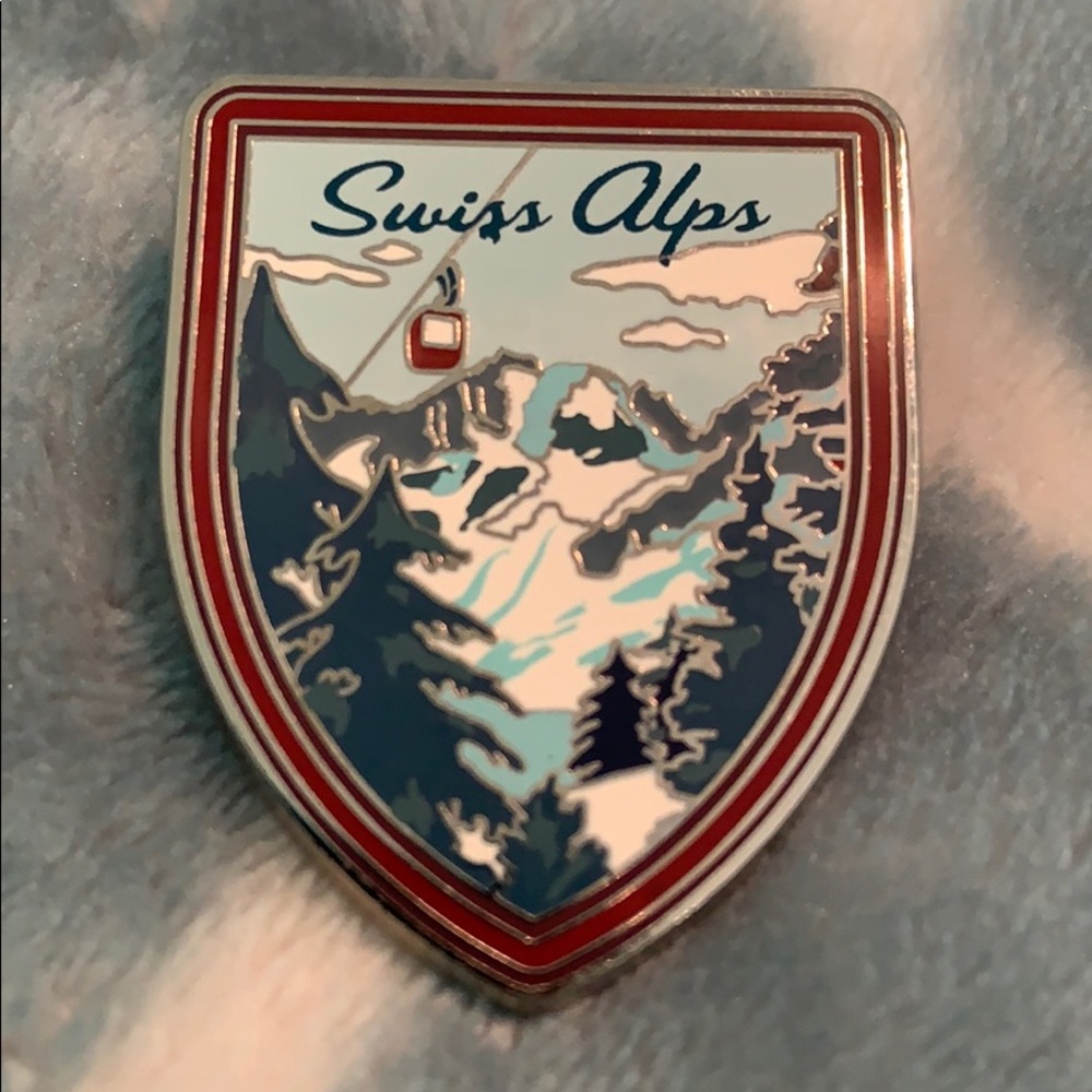 Disney Swiss Alps pin